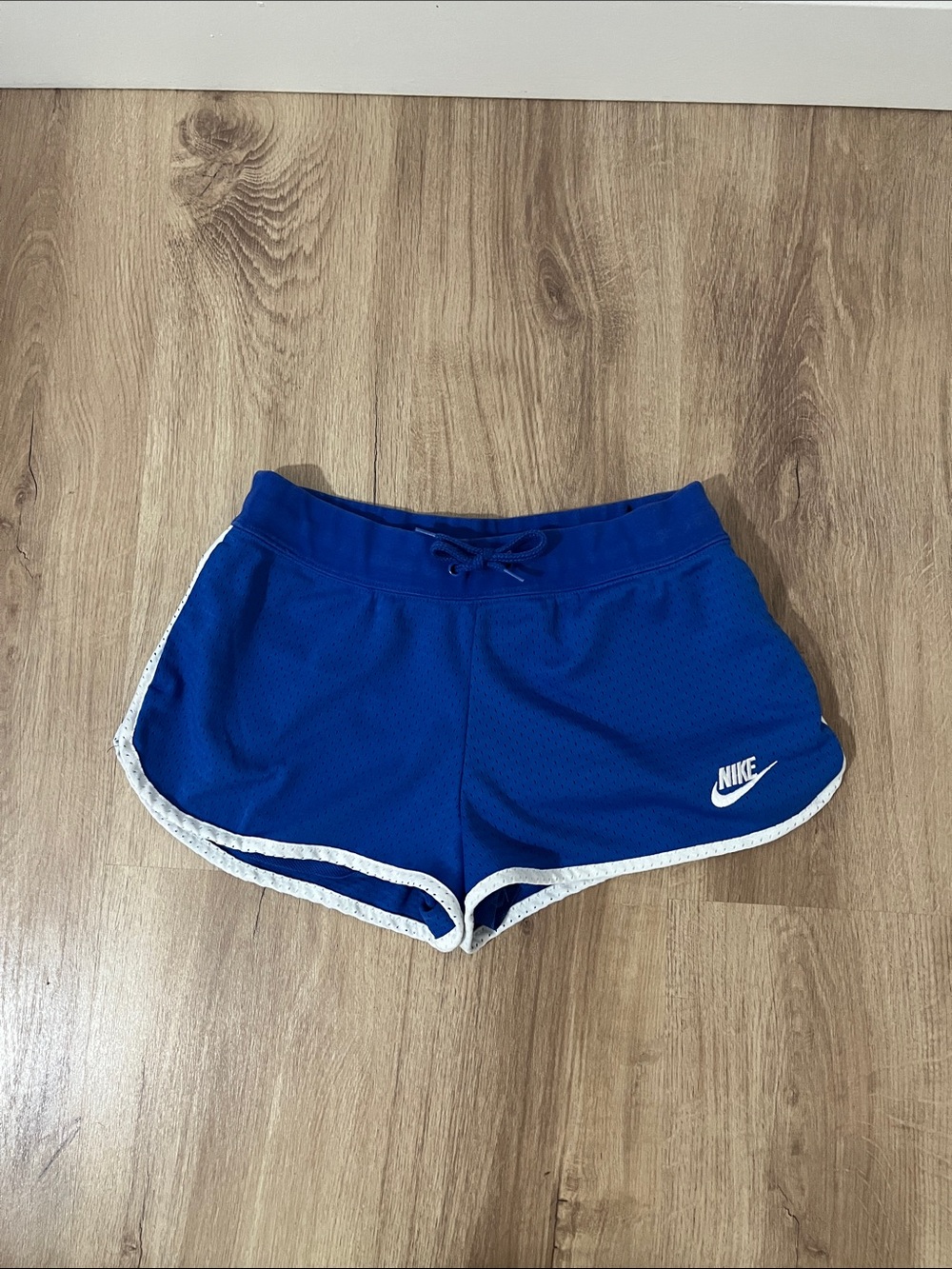 Nike Women's Royal Blue Mesh Shorts
